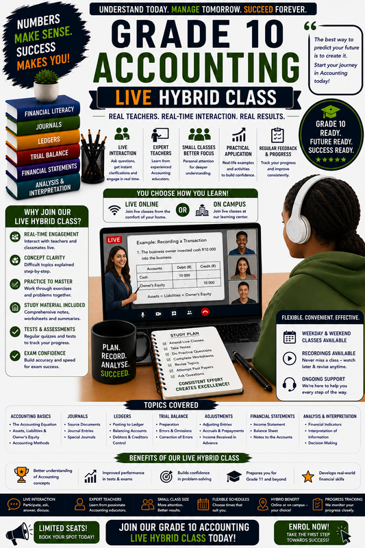 GRADE 10 ACCOUNTING COURSE