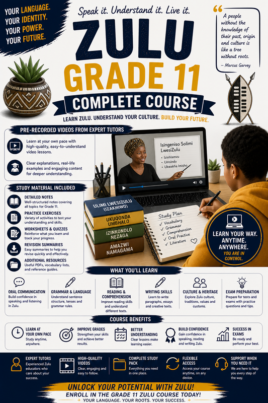 ZULU GRADE 11 COURSE