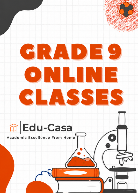 GRADE 9 ONLINE CLASS